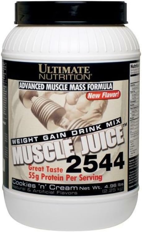 Ultimate Nutrition Muscle Juice 2544 Protein Shake, 4.96 lbs, Cookies and Cream Flavor