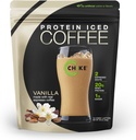 Chike Vanilla High Protein Iced Coffee - 20g Protein, 2 Shots Espresso, 1g Sugar - Keto & Gluten Free - 14 Servings