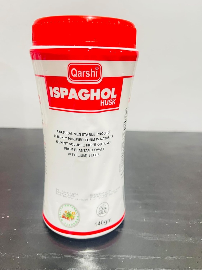 Qarshi Ispaghol Husk - Natural Fiber Supplement for Digestive Health