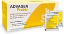 ADVAGEN Prebiotic Fiber Supplement Powder - Unflavored On-The-Go Packets, 30 Servings, Supports Digestive Health, Bloating and Constipation for Men and Women