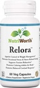 Relora Stress and Weight Management Supplement - Plant-Based Capsules - 60 Servings