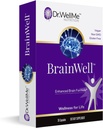 Dr.WellMe Nootropic Brain Booster Supplement with Turmeric & Ginkgo Biloba - Memory, Focus & Cognitive Health Support - Vegan Capsules (30 Count)