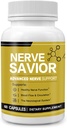 Advanced Nerve Support Supplement for Neuropathy - Nerve Savior (1 Pack)