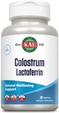 Immune Support Supplement with Colostrum Lactoferrin, Beta Glucan, and Immunoglobulins - 30 Servings, 60 Capsules