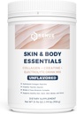 Renue By Science Collagen Peptides Electrolytes Creatine BCAA Powder - 12g Collagen, 4g Creatine Monohydrate - Made in USA - Unflavoured