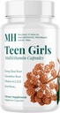 Teen Girls Multivitamin Capsules for Healthy Growth & Development - 60 Vegetarian Capsules - Kosher - 30 Servings by MICHAEL'S Health Naturopathic Programs