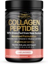 100% New Zealand Hydrolyzed Beef Bone Collagen Powder for Youthful Skin, Hair & Nails - Unflavored 225g Jar