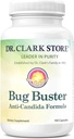 Bug Buster Anti-Candida Formula - 620mg, 100 Capsules, Promotes Candida Detox & Digestive Wellness