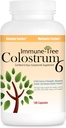 Certified 6-Hour Colostrum Capsules - Immune-Tree Colostrum6, 180 Count, 500mg