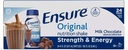 Ensure Original Nutrition Shake Chocolate Milk - 192 Fl Oz (Pack of 24) - 8 oz bottles