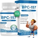 ZDSLASHES 𝐁𝐏𝐂 157 Peptide Capsules - 1000mcg for Muscle Recovery, Third-Party Tested, 60 Capsules