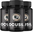 (3 Pack) Rize Labs Ocusil Capsules - Eye Supplement for Concentration, Focus, and Healthy Eyes - 180 Capsules