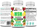 Peter's Choice MSM 1000mg Capsules - Pure Joint & Tissue Health Support - USA Made