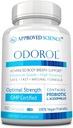 60 Capsules of Approved Science Odorol - Natural Fresh Breath and Body Odor Solution with L.acidophilus, Green Tea, and Peppermint Oil - Vegan and Non-GMO