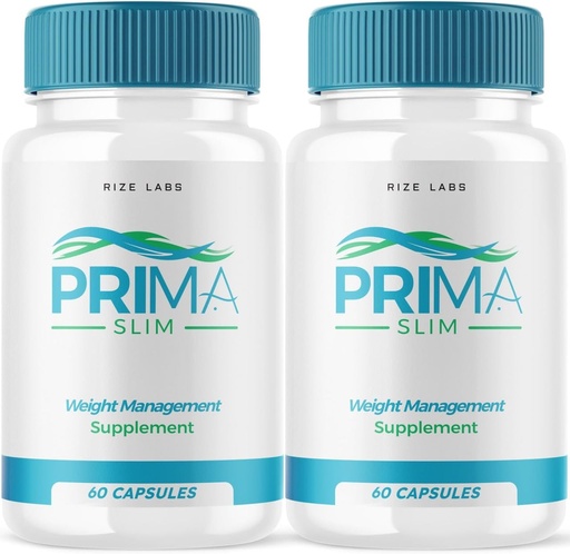 (2 Pack) Prima Slim Supplement Capsules - Advanced Formula for a Healthy and Fit Body with Great Results - 120 Capsules
