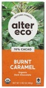 Organic Alter Eco Dark Chocolate Bar with Salted Burnt Caramel - 2.82 Oz, Pack of 12