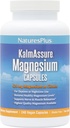 Highly Bioavailable Magnesium Citrate Capsules - Natures Plus KalmAssure - 240 Vegan Capsules - Supports Nerve & Muscle Relaxation - 60 Servings