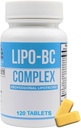 120 Tablets of ES Global Brands Lipotropic B-Complex for Natural Clean Energy and Wellness by Legere Pharmaceuticals