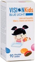 Vision Kids Blue Light Children’s Supplement with Lutein, Zeaxanthin, Blueberry | 90 Dark Chocolate Candies for Eye Health