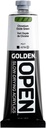 Golden Artist Colors OPEN Slow-Drying Acrylics by GOLDEN, Chromium Oxide Green, 5 fl oz. tube, Professional Acrylic Paint, Opaque