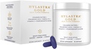 Hylastra Gold Softgels: Collagen & Hyaluronic Acid Beauty Boost - Skin Hydration & Elasticity - Reduce Wrinkles - 90 Softgels