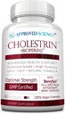 Cholestrin Lipid Level Support Supplement with Antioxidants and BioPerine - 60 Capsules - Made in USA