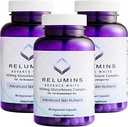 Relumins Glutathione Supplement - 1650mg Complex with Alpha Lipoic Acid, Rose HIPS, Vitamin E - 270 Veggie Capsules