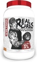 5% Nutrition Rich Piana Real Carbs + Protein Mass Gainer Powder - Apple Cinnamon Pie Flavor - 2.9 lb, 20 Servings