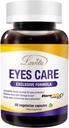 Eye Health Support Supplement with FloraGLO Lutein, Black Currant, and Eyebright - 60 Capsules for Vision, Eye Strain, and Dry Eye