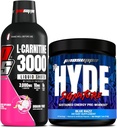 Bundle: PROSUPPS L-Carnitine 3000 Liquid Shots (Dragon Fruit) + Mr. Hyde Pre-Workout Powder (Blue Razz)