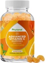 High Potency Phytoral Natural Vitamin C Gummies for Adults - Immune Support & Brain Vitamins Booster