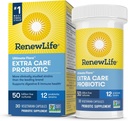 Renew Life Ultimate Flora Extra Care Probiotic - 30 Count, 50 Billion CFUs