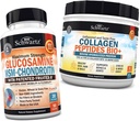 BioSchwartz Collagen Peptides Powder with Glucosamine, Chondroitin, and MSM - Bone & Joint Support Supplement for Flexibility and Cartilage Health