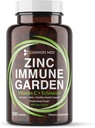 Chelated Zinc & Vitamin C Immune Support Tablets for Kids and Adults - Zinc Supplements with Echinacea for Immunity, Skin, and Reproductive Health - GANNON MED Zinc Chelate Booster