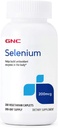 Selenium 200mcg Tablets for Antioxidant Enzymes | Essential Mineral Supplement by GNC | 200 Tablets