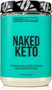 Premium Naked Vanilla Keto Fat Bomb Powder - Gluten-Free MCT Oil Powder - GMO-Free Keto Bomb Powder - 1.3 lb