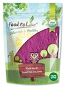 Organic Black Currant Powder - 4oz, Non-GMO, Raw, Kosher, Vegan Superfood with Antioxidants for Juices, Drinks, Smoothies - Bulk Size