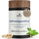 Ashwagandha Capsules with Root Extract & Powder - Herbal Support for Stress, Mood, Energy & Vitality - Vegan Ashwagandha Supplements (60 Count) by Akshar Ayurveda