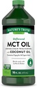 16 fl oz Nature's Truth MCT Oil with Coconut Oil - Keto, Unflavored, Vegan, Non-GMO, Gluten Free Supplement