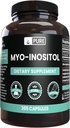 365 Capsules of Pure Myo-Inositol with No Magnesium or Rice Fillers