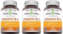 3 Pack Amazing Formulas Vitamin B6 Pyridoxine 25mg 250 Tablets - Non-GMO, Gluten Free, Made in USA - Dietary Supplement