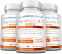 Boost Mood & Energy with Approved Science Ashwagandha 1500mg Capsules - 180 Vegan Friendly Capsules with Bioperine® and Ginger