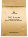 8 Ounce Vegan and Gluten-Free Trimethylglycine (TMG) Powder with Pure Original Ingredients