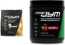 PRO JYM Tahitian Vanilla Bean & PRE JYM Black Cherry Combo Pack - 45 Servings & 30 Servings