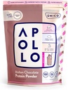 ŪNICO Apollo Molten Chocolate Protein Powder - 20g Grass-Fed Protein Blend | Non-Bloating & Low-Carb | 16 Servings | Smooth Texture | Best-Tasting Flavor