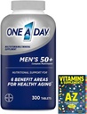 Men’s Multivitamin 50 Plus with Essential Vitamins and Minerals + Free Guide - Adventure Home Supplement Tablet